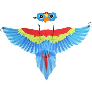 Unbranded (Blue, One size) Vibrant Parrot Wings with Costume Mask Birds Dress Up Bird Cost Unbranded (Blue, One size) Vibrant Parrot Wings with Costume Mask Birds Dress Up Bird Cost