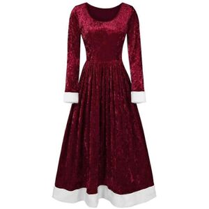 Unbranded (As show, One size) Womens Christmas Santa Claus Cosplay Costume Winter Funny Ve Unbranded (As show, One size) Womens Christmas Santa Claus Cosplay Costume Winter Funny Ve