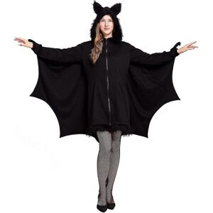 Kikidex (XL, One size) Halloween Costume Ladies Bat Cozy Black Animal Adult Cosplay Vamp Kikidex (XL, One size) Halloween Costume Ladies Bat Cozy Black Animal Adult Cosplay Vamp