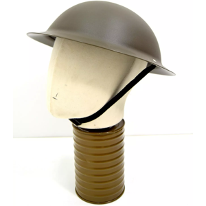 Military Surplus Plastic Helmet WW2 Tommy Helmet Sturdy Lightweight Adult Size Military Surplus Plastic Helmet WW2 Tommy Helmet Sturdy Lightweight Adult Size