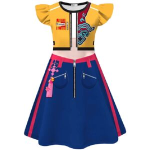 Unbranded (Style A, 160cm) Kpop Demon Hunters Rumi Mira Zoey Kids Cosplay Costume Dress Pa Unbranded (Style A, 160cm) Kpop Demon Hunters Rumi Mira Zoey Kids Cosplay Costume Dress Pa