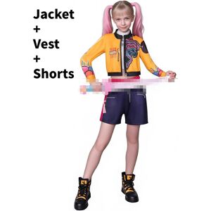 Unbranded (Rumi, 100cm) Kpop Hunters Demon Rumi Mira Zoey Kids Cosplay Costume Dress Hallo Unbranded (Rumi, 100cm) Kpop Hunters Demon Rumi Mira Zoey Kids Cosplay Costume Dress Hallo