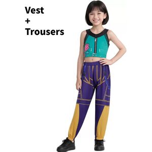 Unbranded (Zoey, 140cm) Kpop Hunters Demon Rumi Mira Zoey Kids Cosplay Costume Dress Hallo Unbranded (Zoey, 140cm) Kpop Hunters Demon Rumi Mira Zoey Kids Cosplay Costume Dress Hallo