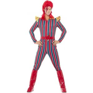 (M, Red/Blue/Gold) Smiffys Space Superstar Costume (M, Red/Blue/Gold) Smiffys Space Superstar Costume