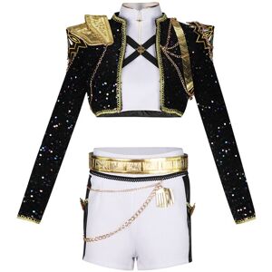 Unbranded (S) Adult Anime Teenager Girls K-POP Cosplay Outfit Halloween Costume Women Demo Unbranded (S) Adult Anime Teenager Girls K-POP Cosplay Outfit Halloween Costume Women Demo