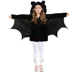 Gaatpot (Bat shorts, 120cm) 2025 Halloween children's costume cloak bat cloak witch skel Gaatpot (Bat shorts, 120cm) 2025 Halloween children's costume cloak bat cloak witch skel