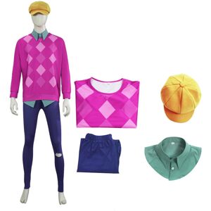 Unbranded (Pink Blue, Child 140) Hunters Kpop Demon Boy Band Cosplay Costume Halloween Par Unbranded (Pink Blue, Child 140) Hunters Kpop Demon Boy Band Cosplay Costume Halloween Par