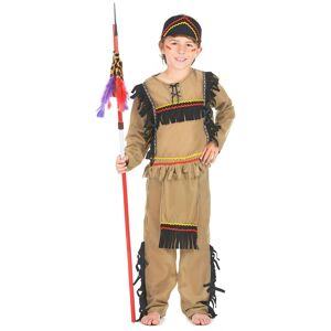 Rubies (S 4-6 years (110-120 cm)) Light brown Indian costume for boys Rubies (S 4-6 years (110-120 cm)) Light brown Indian costume for boys