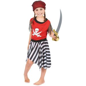 Rubies (L 10-12 years (130-140 cm)) Red corsair pirate costume for girls Rubies (L 10-12 years (130-140 cm)) Red corsair pirate costume for girls