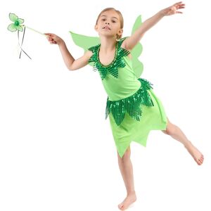 Rubies (L 10-12 years (130-140 cm)) Green fairy veil costume for girls Rubies (L 10-12 years (130-140 cm)) Green fairy veil costume for girls