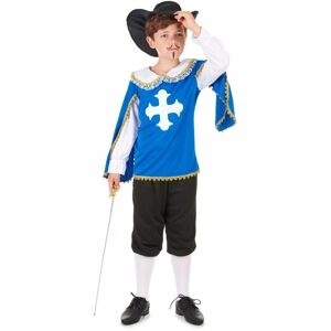 Rubies (S 4-6 years (110-120 cm)) Blue musketeer costume for boys Rubies (S 4-6 years (110-120 cm)) Blue musketeer costume for boys