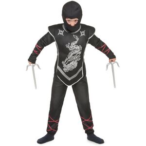 Rubies (M 7-9 years (120-130 cm)) Silver dragon ninja costume for boys Rubies (M 7-9 years (120-130 cm)) Silver dragon ninja costume for boys