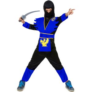 Rubies (S 4-6 years (110-120 cm)) Blue ninja costume for boys Rubies (S 4-6 years (110-120 cm)) Blue ninja costume for boys