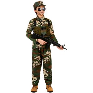 Rubies (L 10-12 years (130-140 cm)) Green military costume for boys Rubies (L 10-12 years (130-140 cm)) Green military costume for boys