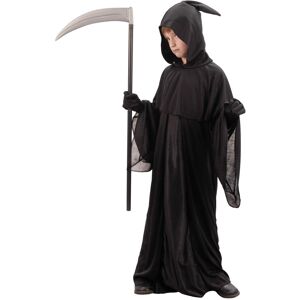 Rubies (M 7-9 years (120-130 cm)) Black Reaper Costume for Kids Halloween Rubies (M 7-9 years (120-130 cm)) Black Reaper Costume for Kids Halloween