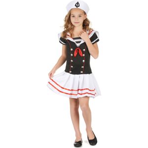 Rubies (L 10-12 years (130-140 cm)) Black and white sailor costume for girls Rubies (L 10-12 years (130-140 cm)) Black and white sailor costume for girls