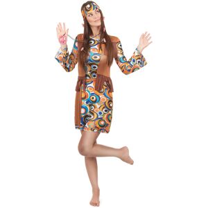 Rubies (L) Women's round pattern hippie costume Rubies (L) Women's round pattern hippie costume