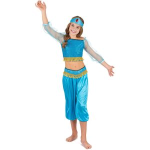 Rubies (M 7-9 years (120-130 cm)) Blue oriental dancer costume for girls Rubies (M 7-9 years (120-130 cm)) Blue oriental dancer costume for girls