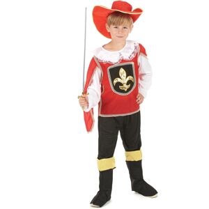 Rubies (M 7-9 years (120-130 cm)) Red Musketeer Costume for Boys Rubies (M 7-9 years (120-130 cm)) Red Musketeer Costume for Boys