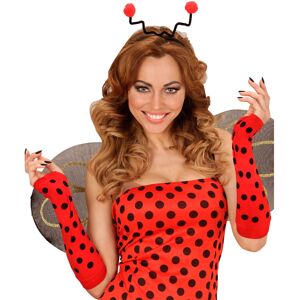 Rubies Adult Ladybug Long Mittens Rubies Adult Ladybug Long Mittens