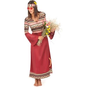 Rubies (XL) Burgundy hippie costume for women Rubies (XL) Burgundy hippie costume for women