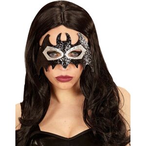 Rubies Black and gray shiny bat mask for adults Rubies Black and gray shiny bat mask for adults