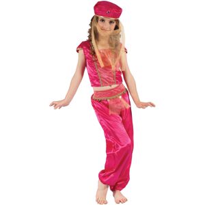 Rubies (L 10-12 years (130-140 cm)) Pink and gold oriental dancer costume for girls Rubies (L 10-12 years (130-140 cm)) Pink and gold oriental dancer costume for girls