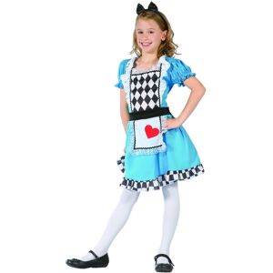 Rubies (S 4-6 years (110-120 cm)) Alice in Wonderland costume for girls Rubies (S 4-6 years (110-120 cm)) Alice in Wonderland costume for girls