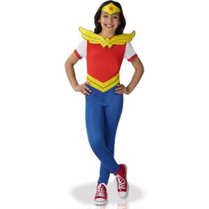 Rubies (7 to 8 years (122 to 128 cm)) Classic Wonder Women Super Hero Girls Costume for Rubies (7 to 8 years (122 to 128 cm)) Classic Wonder Women Super Hero Girls Costume for