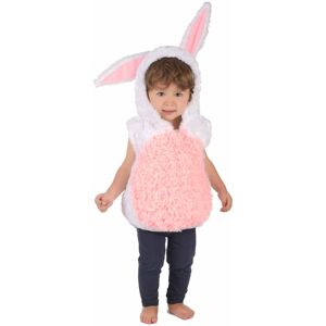 Rubies (18-24 months (86-92cm)) Children's sleeveless white and pink rabbit costume Rubies (18-24 months (86-92cm)) Children's sleeveless white and pink rabbit costume