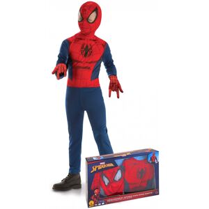 Rubies (7 to 8 years (122 to 128 cm)) Classic Spiderman set with boy's gloves Rubies (7 to 8 years (122 to 128 cm)) Classic Spiderman set with boy's gloves