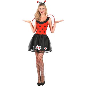 Rubies (L) Red and black ladybug costume for women Rubies (L) Red and black ladybug costume for women