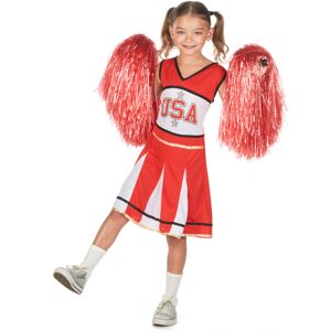 Rubies (L 10-12 years (130-140 cm)) Red USA cheerleader costume for girls Rubies (L 10-12 years (130-140 cm)) Red USA cheerleader costume for girls