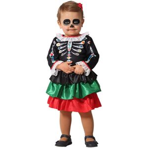 Rubies (12-24 months (88 cm)) Baby girl's Day of the Dead skeleton costume Rubies (12-24 months (88 cm)) Baby girl's Day of the Dead skeleton costume