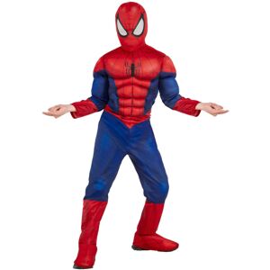 Rubies (5 to 6 years (110 to 116 cm)) Deluxe muscular Spiderman costume for children Rubies (5 to 6 years (110 to 116 cm)) Deluxe muscular Spiderman costume for children