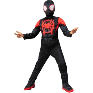Rubies (5 to 6 years (110 to 116 cm)) Deluxe Spiderman Miles Morales costume for childr Rubies (5 to 6 years (110 to 116 cm)) Deluxe Spiderman Miles Morales costume for childr