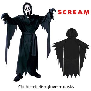 Unbranded Adult Cosplay Scream Costume Mask Halloween Parties Roleplaying Events Terror Unbranded Adult Cosplay Scream Costume Mask Halloween Parties Roleplaying Events Terror