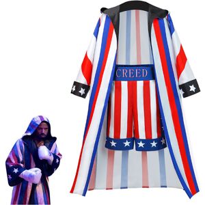 Unbranded (L) Creed Adonis Iii Cosplay Costume Boxing Cloak Set Halloween Suit Fans Carniv Unbranded (L) Creed Adonis Iii Cosplay Costume Boxing Cloak Set Halloween Suit Fans Carniv