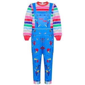 Unbranded (Jumpsuit, 110cm) Play Childs Licensed Chucky Costume Halloween Kid Boys Girls O Unbranded (Jumpsuit, 110cm) Play Childs Licensed Chucky Costume Halloween Kid Boys Girls O
