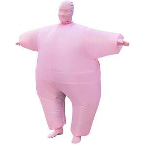 Unbranded (Pink) Adult Inflatable Fat Suit Costume Chub Sumo Blow Up Costume Colorful Hall Unbranded (Pink) Adult Inflatable Fat Suit Costume Chub Sumo Blow Up Costume Colorful Hall