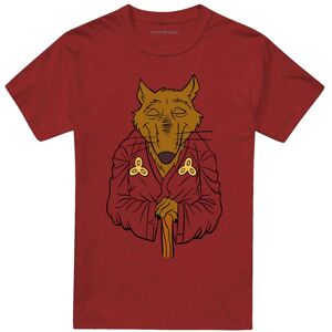 (M, Cardinal) Teenage Mutant Ninja Turtles Unisex Adult Splinter Costume T-Shirt (M, Cardinal) Teenage Mutant Ninja Turtles Unisex Adult Splinter Costume T-Shirt