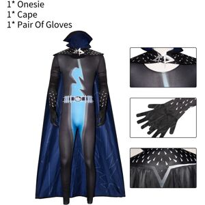 Unbranded (L) Cosplay Jumpsuit Megamind Set Stage Performance Halloween Party Up Dress Cos Unbranded (L) Cosplay Jumpsuit Megamind Set Stage Performance Halloween Party Up Dress Cos