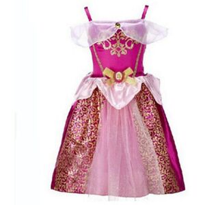 Unbranded (#E Rose Aurora Dress, 100cm/3-4Years) Kids Princess Girls Fancy Dress Rapunzel Unbranded (#E Rose Aurora Dress, 100cm/3-4Years) Kids Princess Girls Fancy Dress Rapunzel