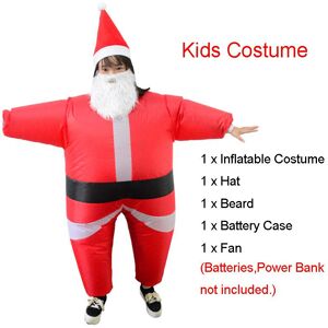 Unbranded (Santa Claus(Kid)) Christmas Inflatable Adult Fancy Dress Costume Unisex Funny C Unbranded (Santa Claus(Kid)) Christmas Inflatable Adult Fancy Dress Costume Unisex Funny C