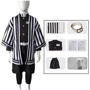 Unbranded (Iguro Obanai Suit, 130cm) Kimetsu Slayer Demon No Yaiba Kamado Nezuko Kids Cosp Unbranded (Iguro Obanai Suit, 130cm) Kimetsu Slayer Demon No Yaiba Kamado Nezuko Kids Cosp
