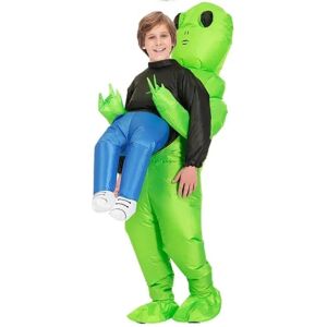 Unbranded (Green Kids) Scary Halloween Alien Inflatable Costume Kids Adult Blow Up Suits P Unbranded (Green Kids) Scary Halloween Alien Inflatable Costume Kids Adult Blow Up Suits P