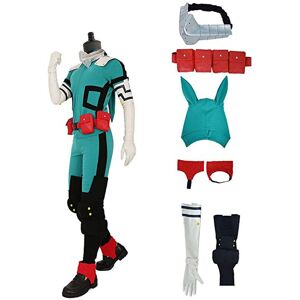 Unbranded (XS) Hero My Academia Midoriya Izuku Anime Cosplay Costume Set Role Play Hallowe Unbranded (XS) Hero My Academia Midoriya Izuku Anime Cosplay Costume Set Role Play Hallowe