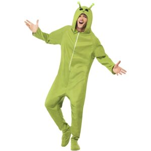 (S, Green) Smiffys Unisex Adult Alien Costume (S, Green) Smiffys Unisex Adult Alien Costume
