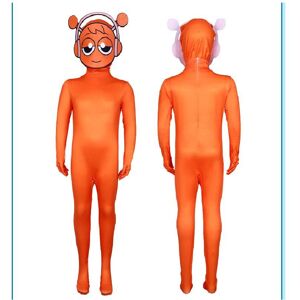 Unbranded (Orange, 120cm) Sprunki Incredibox Cosplay Costume Costume Full Body Game Perfor Unbranded (Orange, 120cm) Sprunki Incredibox Cosplay Costume Costume Full Body Game Perfor