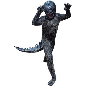 Unbranded (Black, 160cm/62.99in) Cosplay Costume Godzilla Boys Jumpsuit Popular Figure Par Unbranded (Black, 160cm/62.99in) Cosplay Costume Godzilla Boys Jumpsuit Popular Figure Par